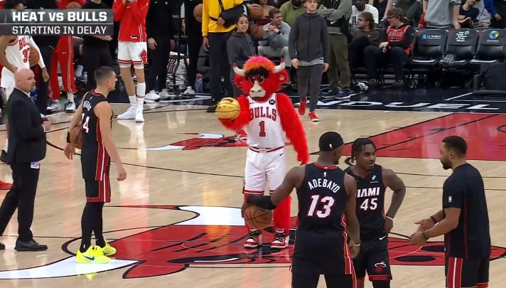 半岛·BOB官方网站-希罗和公牛吉祥物比赛半场背投 后者一击命中让希罗“临阵退缩”