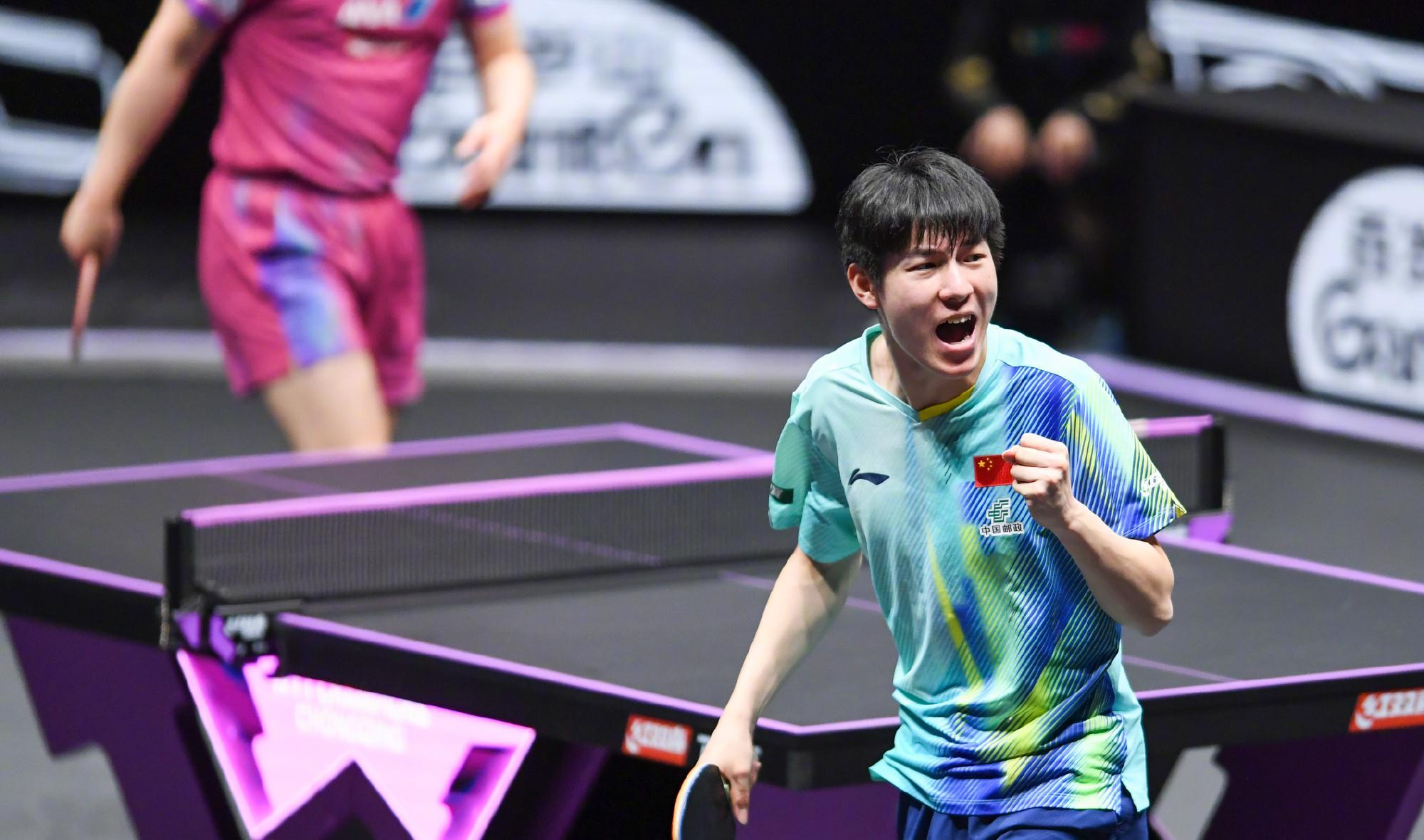 半岛·体育中国官方网-4-2淘汰张本智和！国乒19岁1米86新星崛起冲冠：单局21-19太刺激